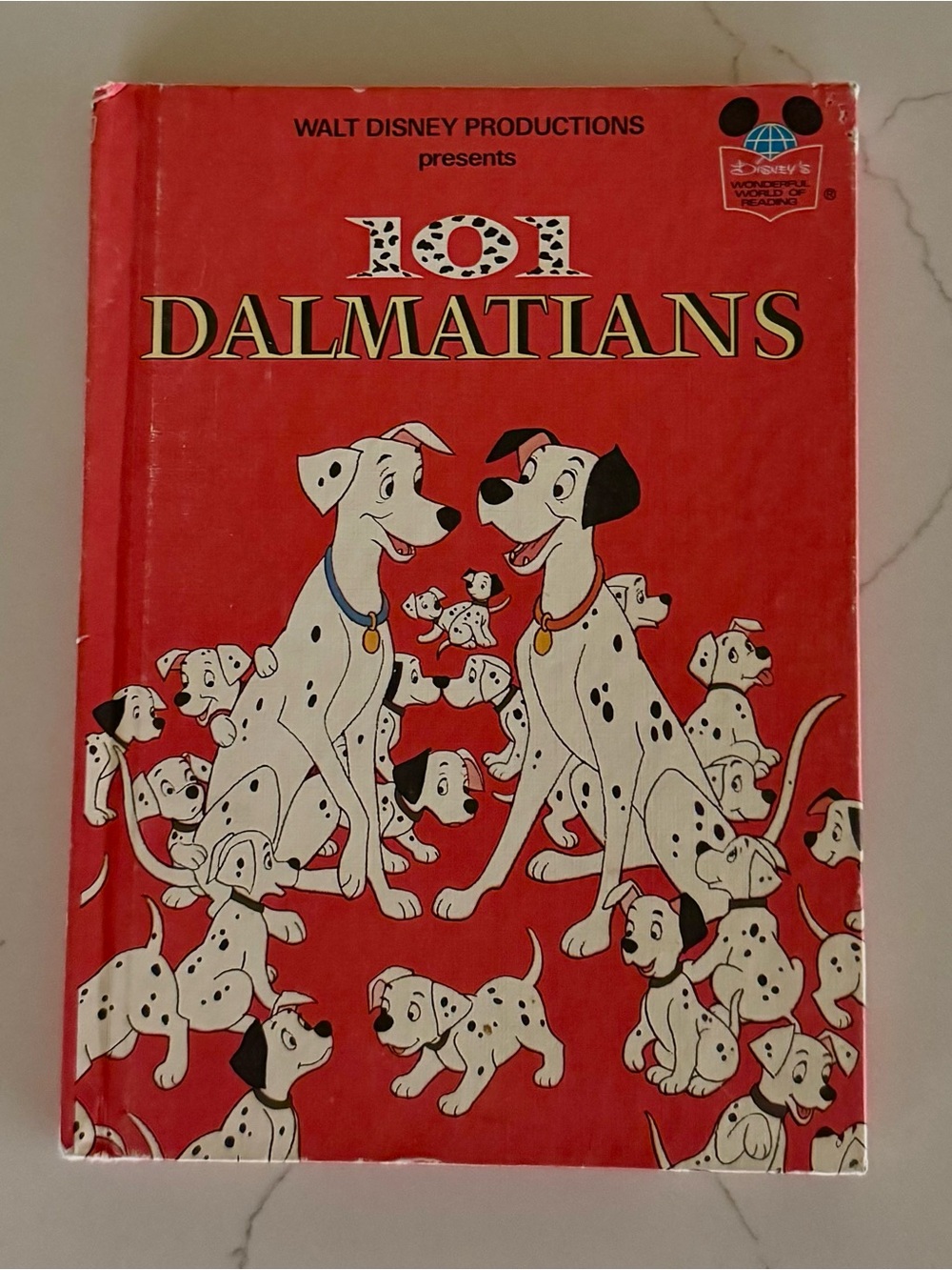 Disney 101 Dalmatians Red Cover Kids Book